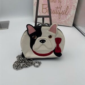 Brighton Menagerie "Billie Bulldog" Mini Purse